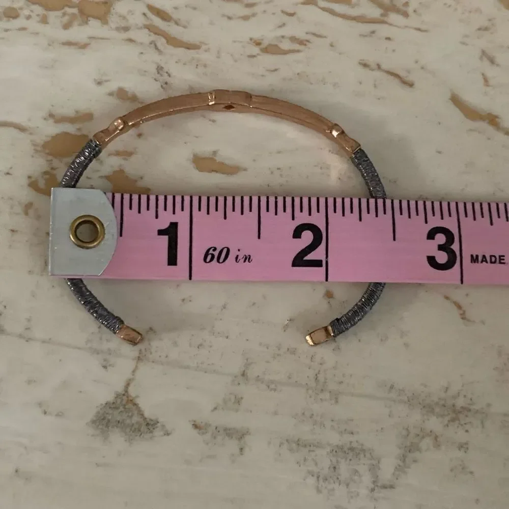 Stella dot rose gold arrow motif “resilience” cuff